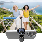 K60 All-in-One Multifunctional Selfie Stick, Auto Open Tripod, Portable Lightweight Extendable Phone Selfie Stick for Shooting Vlog
